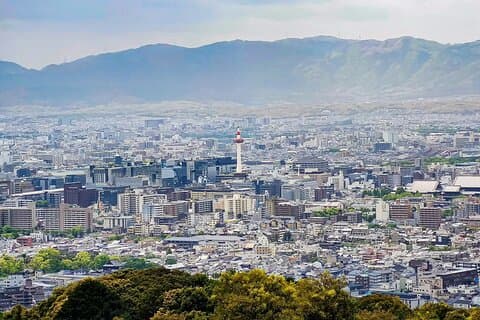 円山公園から将軍塚まで京都パノラマハイキング