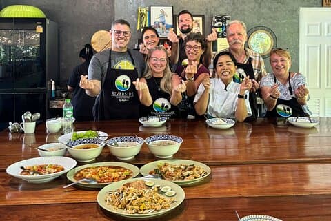 Apprendre la cuisine thaïlandaise avec le marché local de Khao Lak