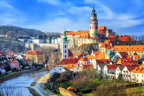 Privat rundtur till Cesky Krumlov från Prag