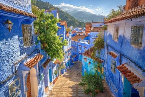 スペインからシャウエンへの日帰り旅行