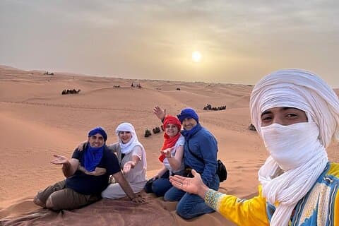 2DAYS-Fes Desert Tour&Luxury Camp