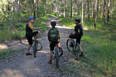 ヌーサ バイオスフィア トレイル ネットワークの風光明媚な eBike