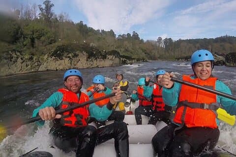 Aventura com Rafting no Rio Minho em Melgaço