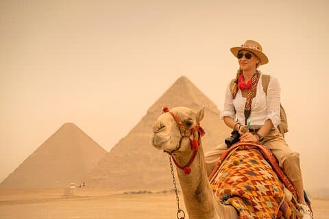 Excursão de luxo: Pirâmides de Gizé, Memphis e Saqqara
