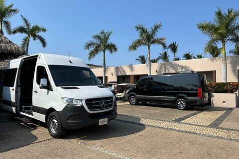 Privat transport med Sprinter fra lufthavnen til Punta Mita