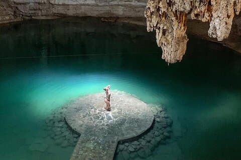 Private Tour 3 Cenotes & Valladolid Suytun Oxman Saamal Lunch