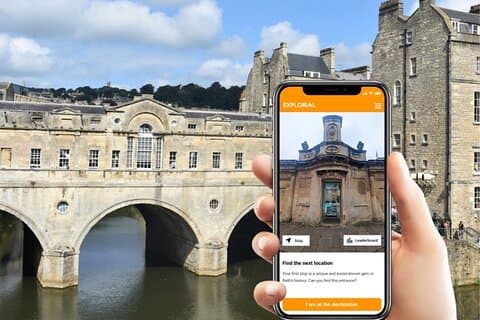 Bath Scavenger Hunt en bezienswaardigheden Zelfbegeleide tour