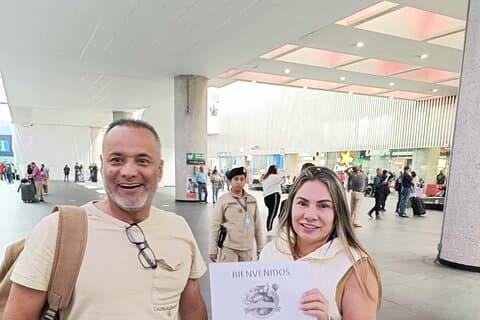 Privater Transfer vom Flughafen zum Hotel in Mexiko-Stadt