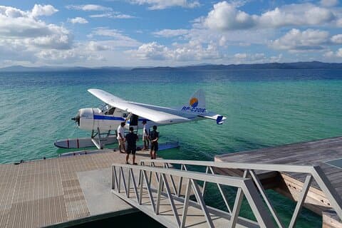 Trasferimento in idrovolante da Taytay a Busuanga