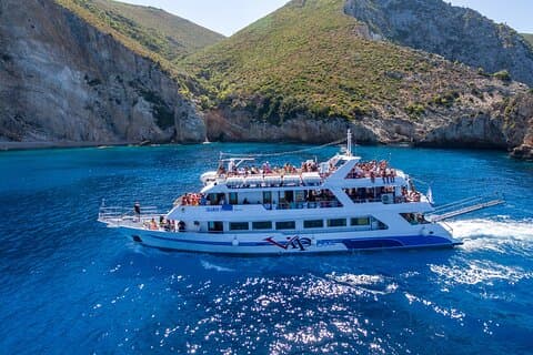 Rejser til Navagio Shipwreck og Blue Caves