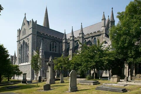 Billet d'entrée à la cathédrale Saint Patrick de Dublin