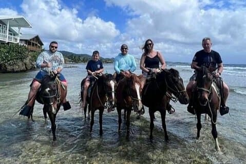 Roatan Horseriding Island Tour Combo