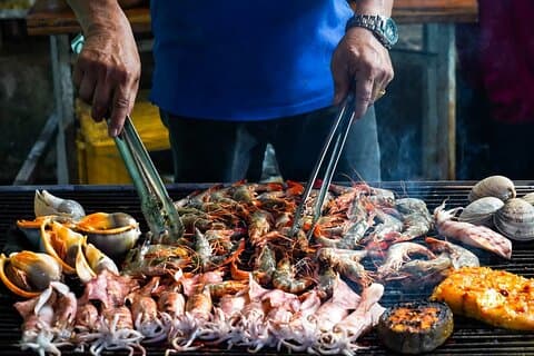 Tour di snorkeling e cena al barbecue al tramonto alle isole di Phu Quoc
