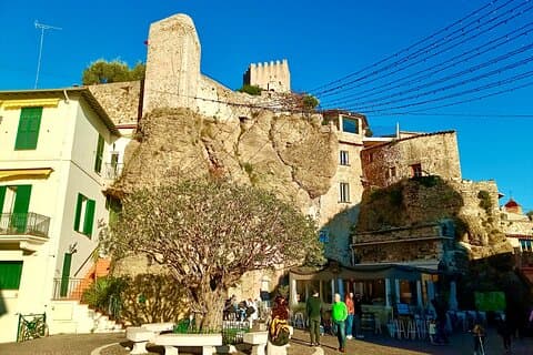 Roquebrune og Grimaldi slott gåtur