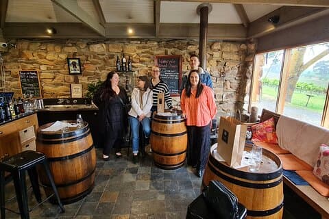 Clare Valley Wine Tour. Local Guide, Clare Valley pickup, & lunch
