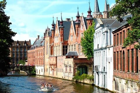 Bruges Day Tour from Paris by minivan