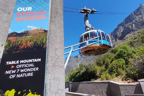 Privétour:, Tafelberg, Kaap de Goede Hoop & Pinguïnskolonie