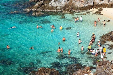Explore the Wonders of Phi Phi Islands with lunch from Phuket