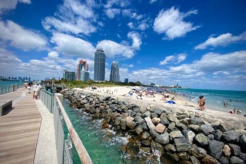 Billeder af Miami på 4 timer i bil og til fods