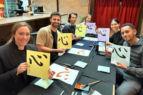 京都日本語書道ワークショップ