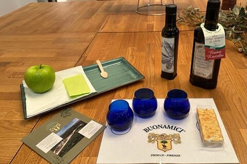 Esperienza di bronzo Olio evo al Frantoio Buonamici di Fiesole