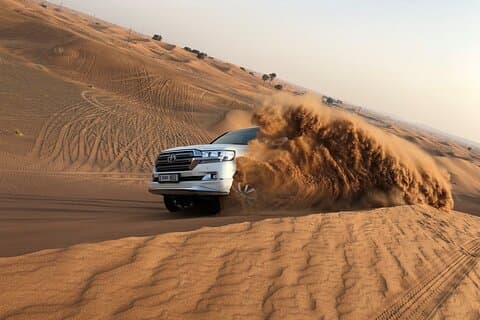 Hatta Mountains tour with Desert Safari, live BBQ and Shows COMBO