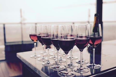 Degustação de vinhos e pratos de queijo All Inclusive