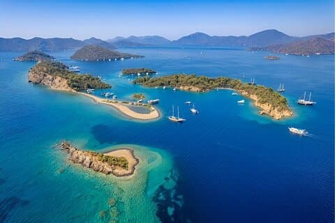 Fethiye : 12 Islands Boat Trip With Lunch and Transfer