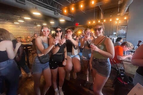 Tour shopping di Nashville con vino, cocktail e snack