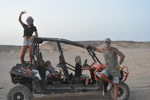 VIP Super Safari: Ökenäventyr med ATV, Buggy, Jeep, Middag