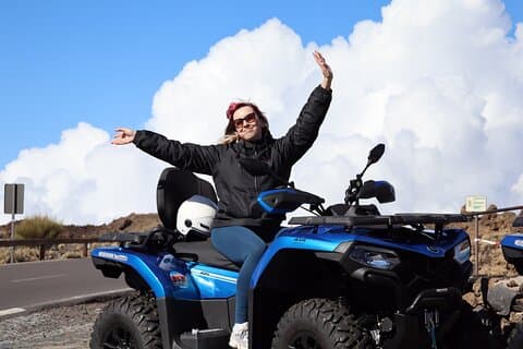 Puerto DE la Cruz : Parc national du Quad Teide