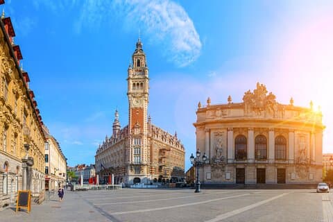 Transfert privé de porte à porte de Bruxelles à Lille, France