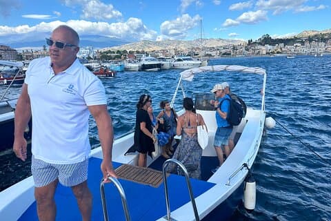 Crucero desde Messina: paseo en barco por Taormina e Isola Bella