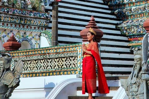 Lumières, appareil photo, point de repère et canal: Visite parfaite de Bangkok