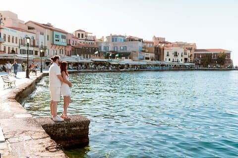 Private professional Vacation photoshoot in Chania