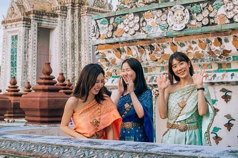 Bangkok Insta stadsrundtur: Ljus, kamera och landmärke