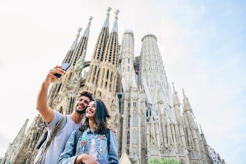 Barcelona privatreligiös och judisk rundtur : med Sagrada Familia