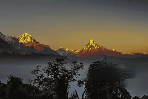 Pokhara: Inolvidable excursión de un día de Pokhara a las estribaciones del Annapurna