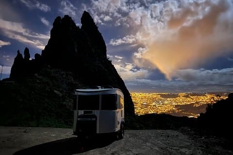 Camping and Hiking Muela del Diablo, La Paz