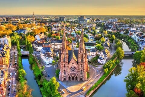 Privat ferie taxi transfer fra Brussel til Strasbourg