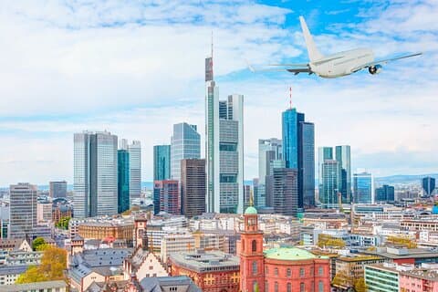 Privé transfer: Berlijn naar Frankfurt met 2u voor sightseeing
