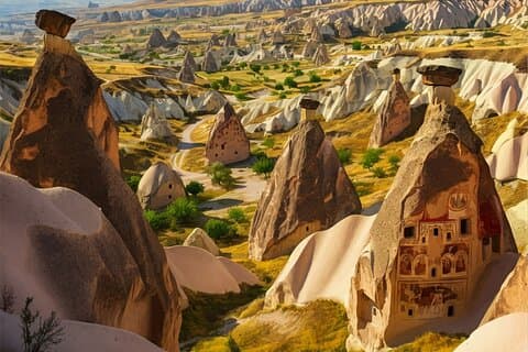 Circuit de luxe en Cappadoce, patrimoine mondial