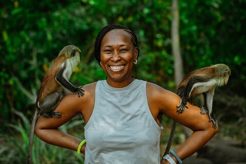 Wli Waterfall and Tafi Atome Monkey Sanctuary (Day Visit)