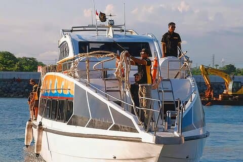 One Way Ticket Barco Rápido de Sanur Bali e Nusa Penida