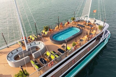 Fra Tuan Chau: Luksus Ha Long Bay Day Cruise med buffet frokost