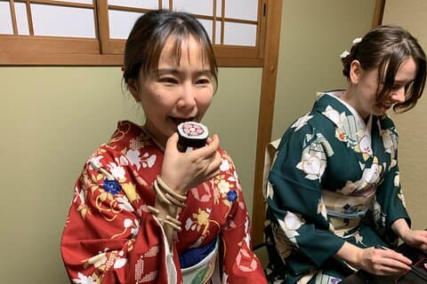 Kioto : Experiencia Art Sushi Rolls en casa adosada de 150 años