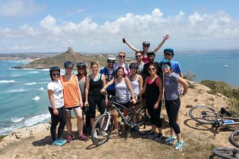 De Oristano: visite à vélo dans la péninsule du Sinis