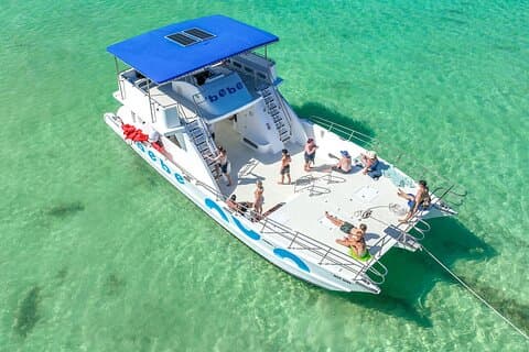 Punta Cana privat katamaran för upp till 40 gäster – stor grupp