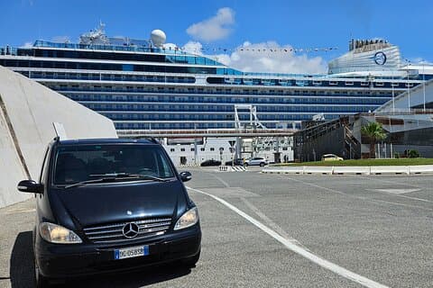 Privat transport fra Civitavecchia havn til Roms centrum eller omvendt