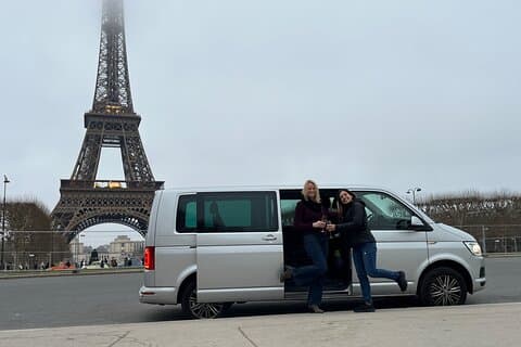 Hop på: Paris City Highlights Tour i en komfortabel minivan